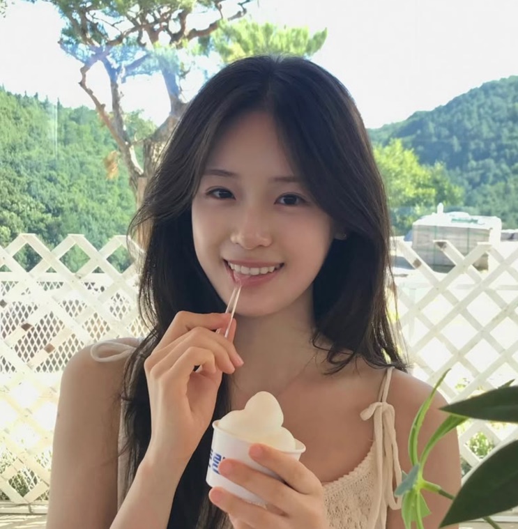 Park Seo-kyung em foto do próprio Instagram