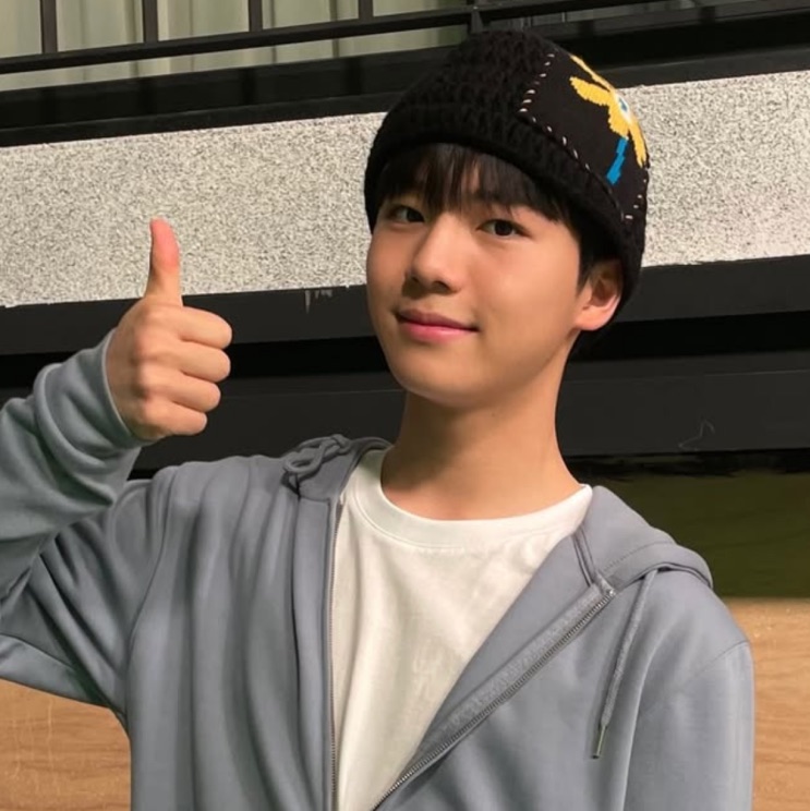 Moon Woo-jin em foto do próprio perfil