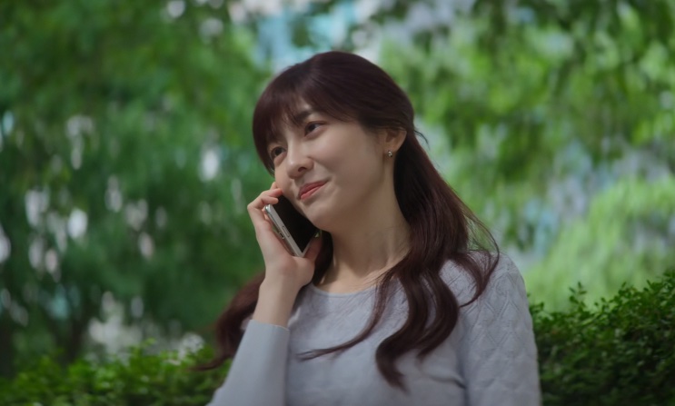 Eun-jung e Sang-yeon em cena de discussão