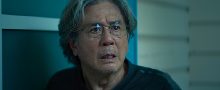 Heo Mun-oh (Choi Min-sik) em choque