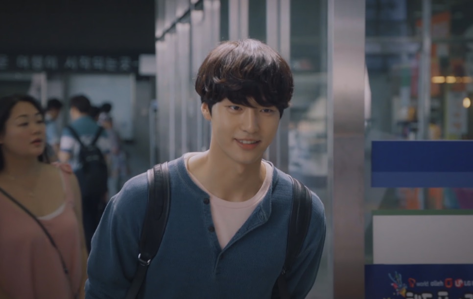 Rosto de Yang Se-jong em close, em cena de Temperature of Love