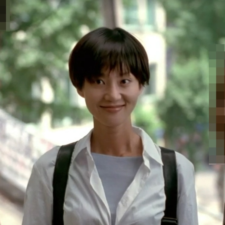 A Yum Jung-ah aos 27 anos em Tell Me Something (1999)